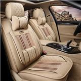 car seat cover leather ice silk 5 seats covers universal fit for mercedes auto accessories seat protector