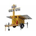 Outdoor Portable Solar Power Light Trailer