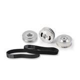 arch teeth 8M aluminum timing belt pulley for industrial machine