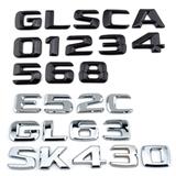 Custom self adhesive ABS plastic car 3D chrome letter and & numbers stickers