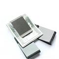 Free shipping Money Blocking Front Pocket Wallet for Men Carbon Fiber Leather with C it Card Holder Money Case Money Clip