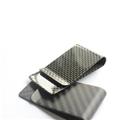 Free shipping Practical gifts multifunction money clip wallet carbon fiber mini wallet