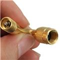 DeLin brass 1-3/8'' tire valve extension 90 degree tire valve