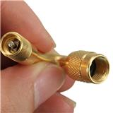 DeLin brass 1-3/8'' tire valve extension 90 degree tire valve
