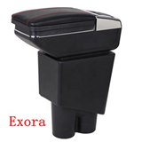 Proton Exora (2009-Present) Custom Fit Multi Purpose Automobile Armrest Arm Rest Center Console Box (High Quality ABS Plastic Wi