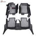 Diamond  custom high quality PU leather car mats floor liner carpet for Honda Accord