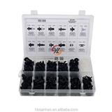242pcs Assorted fasteners suppliers buttons plastic snaps HE08