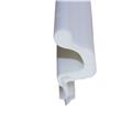 PU Replacement Kerf Door Seal Brown Aluminum Tear Resistant Weatherstrip