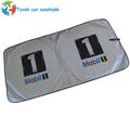 White color uv protection car shade sun shade