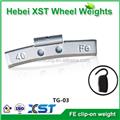 5g~60g steel clips wheel weight
