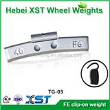 5g~60g steel clips wheel weight