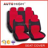 9pcs full set Flat Cloth car seat cover diamond car seat cover