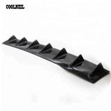 Seven-Wing Chassis Shark Fin Deflector Rear Bumper Spoiler Universal Decorative Rear Interference Plate