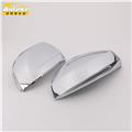 Anteke Car Accessories ABS Silver Rear View Mirror Cover For Volkswagen T-CROSS 2019