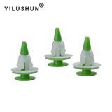 Plastic strip fastener push type bumper retainer
