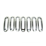 OEM/ODM Factory Exterior Accessories Chrome Front Grille Trims For WRANGLER 2007-2012