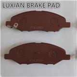 D1250Semi-metallic Nonoise High quality Brake pad