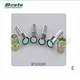 Tuner spline wheel bolt Factory wheel bolt sets with two keys