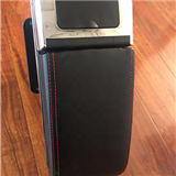 Perodua Aruz 2018 Custom Fit PVC Armrest Arm Rest with Red Line