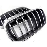 Carbon fiber Custom car grill grille mesh modification replacement front grill for car apply to BMW X5 X6 F15 F16