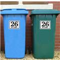 120L wholesale Plastic Dustbin with pedal wheelie outdoor street garbage container