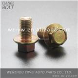 automotive grade 8 Zinc plated hex head cap Coarse screw threaded