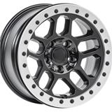 17x8.0 4x4 alloy wheels offroad Wheel PCD5x127 with Functional BeadLock