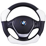 microfiber carbon fiber leather and PVC 36-40cm universal fit sport style car accessories steering wheel cover