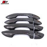 Car door stickers forToyota Corolla tuning parts Carbon Fiber 3D pull Cover For Car outlook Accessories