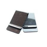 Metal Business Card holder slim with Money clip -  Money Blocking purse for Men & Women