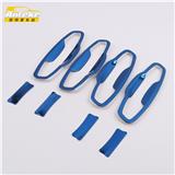 New Design Anteke Car Accessories Stainless Steel Blue Door Handle Bowl Cover For Volkswagen Arteon Passat CC 2018