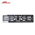 Europe  Plastic Carbon fiber Chrome Car Licence Plate Holder Plate Frame License Plate Frame