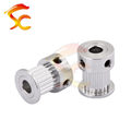 1281#3D printer Aluminum Alloy GT2/2M Synchronous timing 20 teeth bore 6mm belt width 10mm timing belt pulley