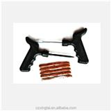 Quality portable hand tool tire repair kit for tubeless tire