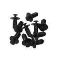 plastic cable clips flat spring steel clips button rivet