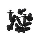 plastic cable clips flat spring steel clips button rivet