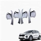 ABS Chromed 4PCS Side Door Handle Cover Bowl Trim For K-ia Sportage KX5 2016 17