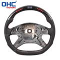 LED Carbon Fiber Steering Wheel Compatible with Mercedes Benz E class model  OHC MOTORS