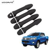 CHROME DOOR HANDLE COVER TRIM FOR T-OY-OTA HILUX REVO PICKUP 2015 - 2018