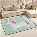 Custom Sublimation Digital Heat Transfer Press Printed Unicorn Rugs