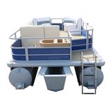 New Design Strong Floating Aluminum Pontoon Boat for Sale
