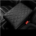 Leather Sewing Car Armrest Pad Cushion Covers Auto Center Console  Seat Armrests Box Protection Hand Supports