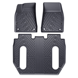 Factory Customized TPE Full Set 4d 5d Car Foot Floor Mat For 16-17 Tesla Model X ,3 PCS