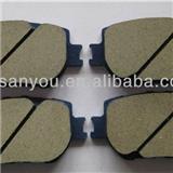 semi-metallic Front Brake pad D2193 for Toyota