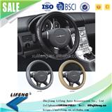2016 New promotional hot selling Four Seasons general genuine LEATHER special grain car 16A104 steering wheel cover