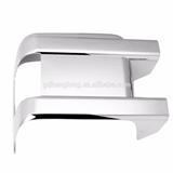 For 2008-2016 Ford Super Duty F250 ABS Chrome Bottom Half Side Mirror Cover W/ Turn Signal Cut-Out
