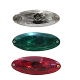 FRONT MARKER LAMP 110*40 WHITE,RED,GREEN  HC-B-5053