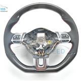 2016 hot selling Car Carbon Fiber Steering Wheel racing car steering wheel For  Scirocco