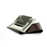 Free shipping Minimalist Card Holder Metal  Money Blocking Wallet Carbon Fiber Money Clip