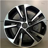 New design 16 Inch black polish Replica Alloy rim wheel